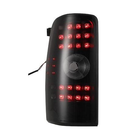 Winjet Led Tail Lights - Black / Smoke CTWJ-0007-BS